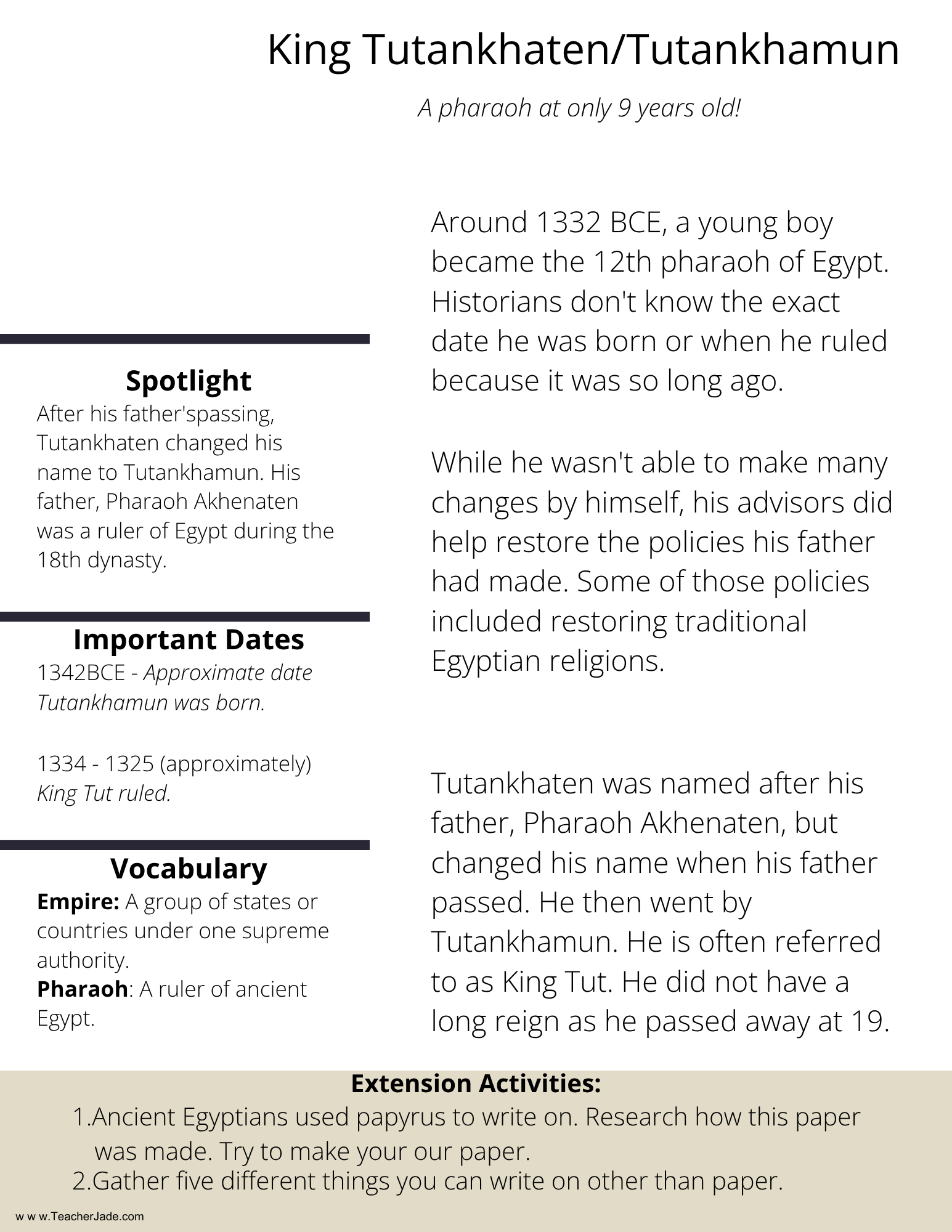 Youth in Action: Black History Workbook & Activities | Influential Youth Leaders | Grades 4–8 - Image 4
