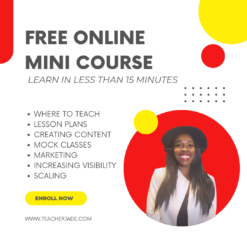 FREE Mini Course - Should You Teach Online