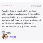 One time session reviews