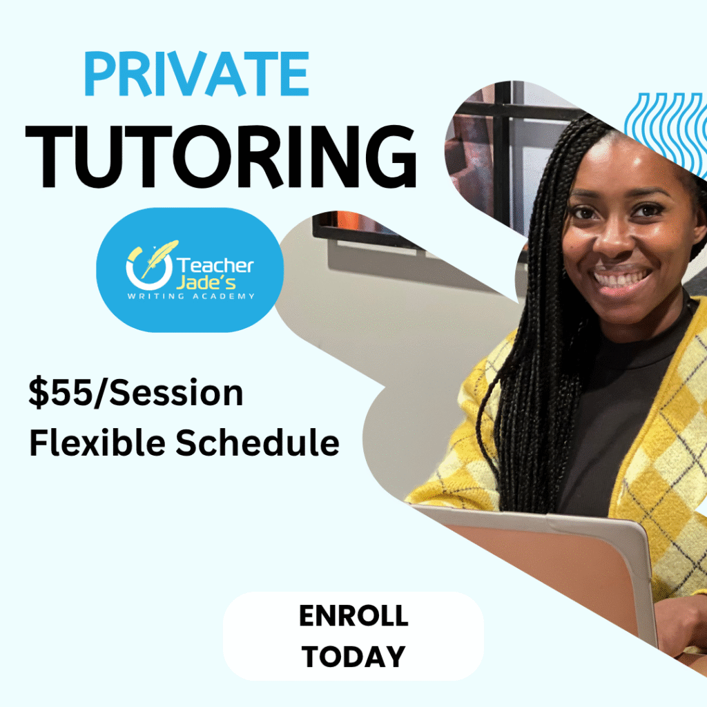 Teacher Jade's Writing Academy