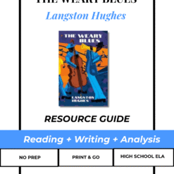 The Weary Blues Poetry Unit | Langston Hughes | Reading Comprehension + Analysis + Writing