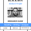 Black Boy by Richard Wright Literacy Unit | Comprehension Questions, Writing Prompts, Activities, and Literary Analysis