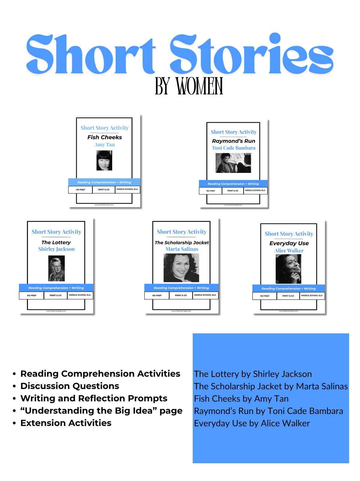 All Units Include ✔What this Story is About ✔Comprehension Questions ✔ Big Ideas ✔ Reflection Question ✔ Extension Activities (1200 x 1600 px) (2)