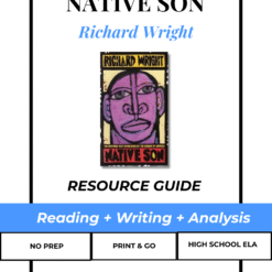 Native Son, Richard Wright | Reading, Writing, and Literary Analysis | High School ELA