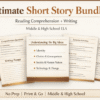 Ultimate Short Story Bundle | 16 Reading Comprehension + Writing Units | Middle & High School ELA Curriculum