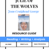 Julie of the Wolves Novel Study | Reading Comprehension, Vocabulary & Writing Activities