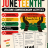 Juneteenth Middle School Activities | Reading Comprehension, Writing & Project | Grades 6–8