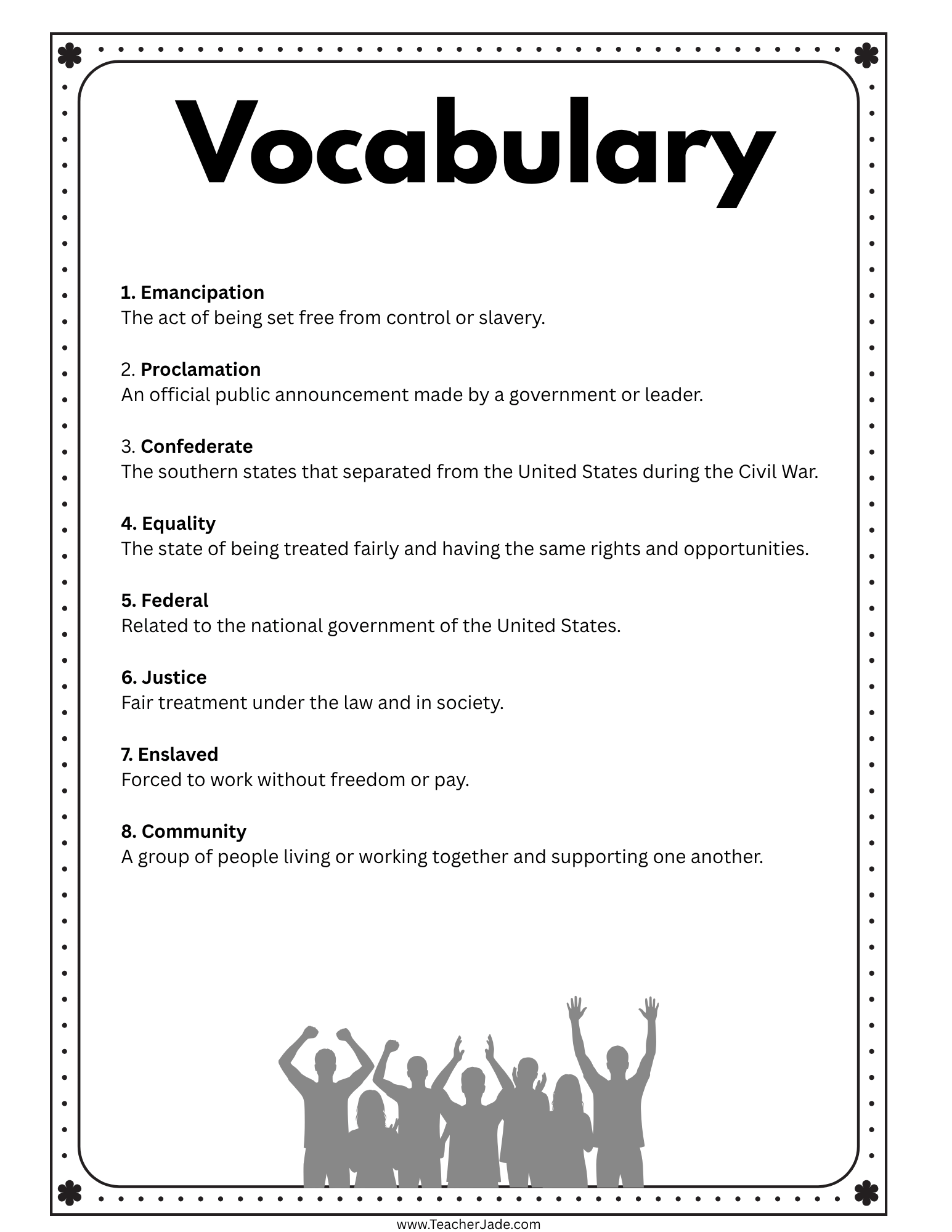 Juneteenth Middle School Activities | Reading Comprehension, Writing & Project | Grades 6–8 - Image 3