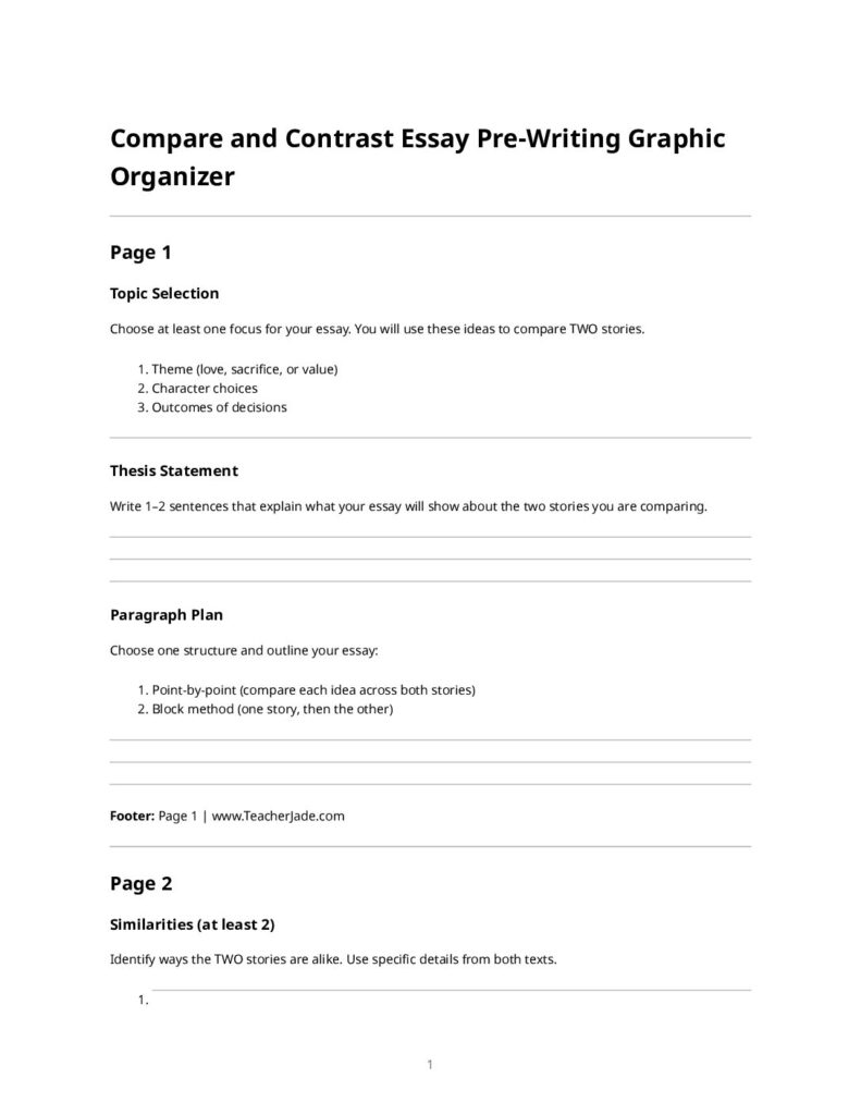 Teacher Jade’s Writing Academy