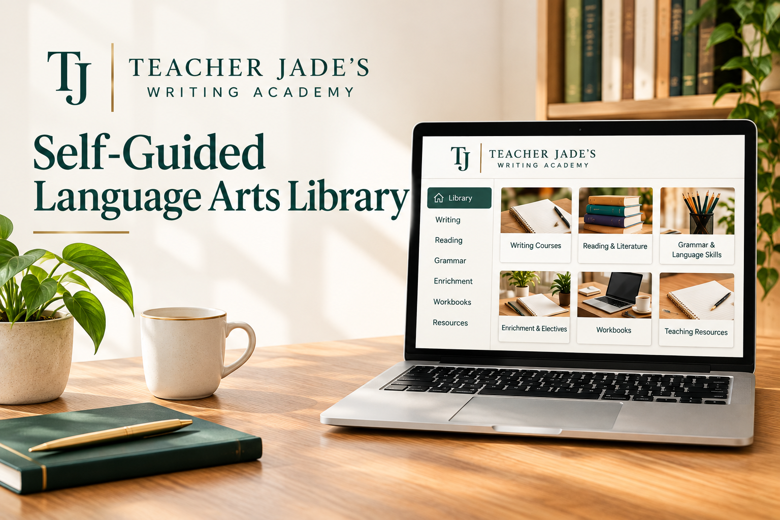 Self-Guided Language Arts Library